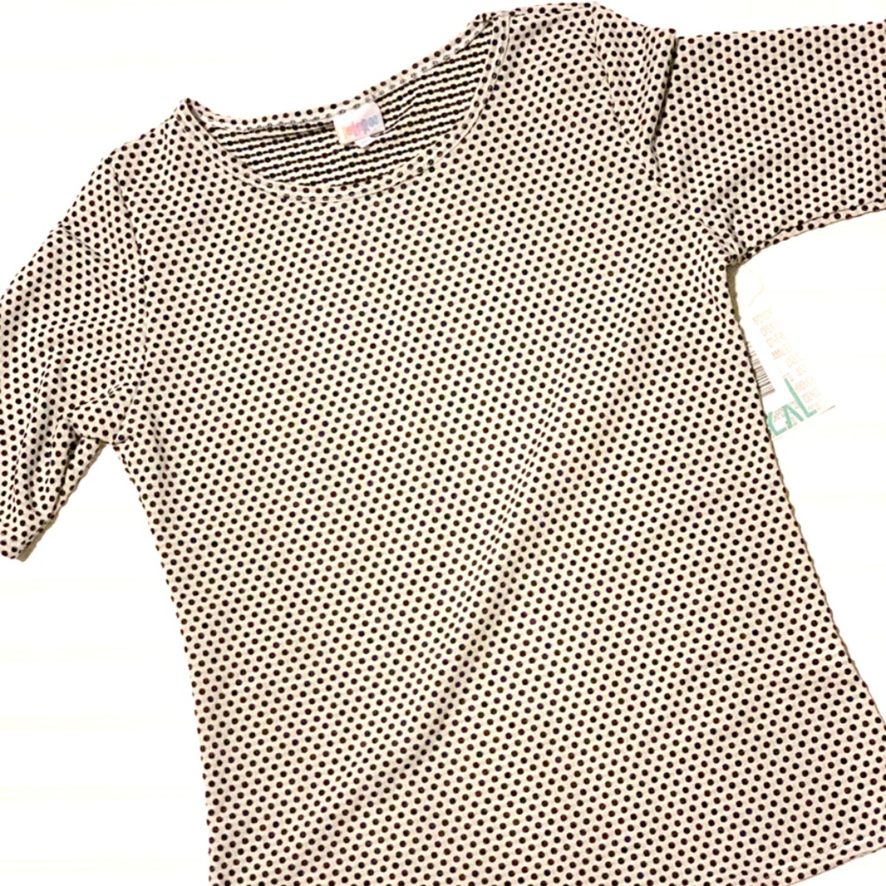 Lularoe Gigi Polka Dot Top